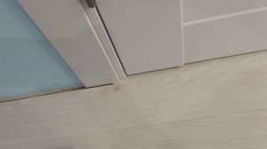 Щель между ламинатом и наличником двери. Чем  закрыть?