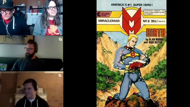Warning! Childbirth!!! Read Moore Comix, Miracleman Issue 9 смотреть онлайн