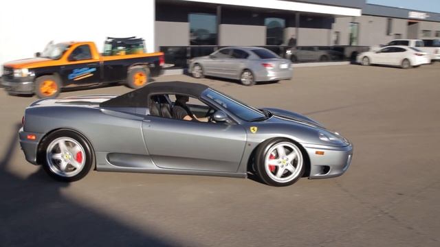 2002 Ferrari 360 F1 Spider : Driving Video For Online Auction Listing смотреть онлайн