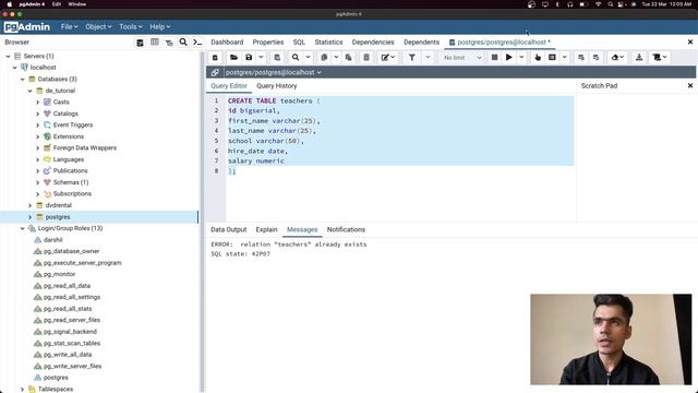 Creating Your First Database and Table | SQL Tutorial | SQL For Data Science/Engineering смотреть онлайн