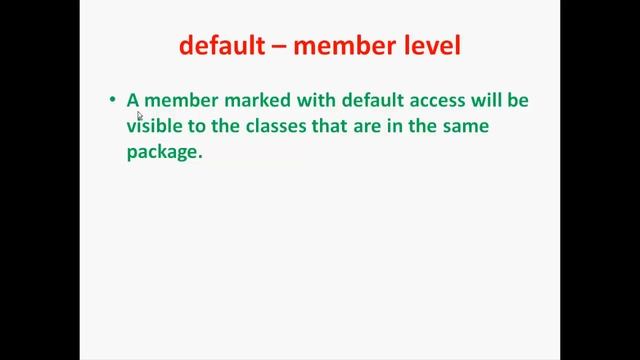 Java Tutorial # 10 | Access Modifiers in Java -Public, protected, private and default | JAVA9S.com смотреть онлайн