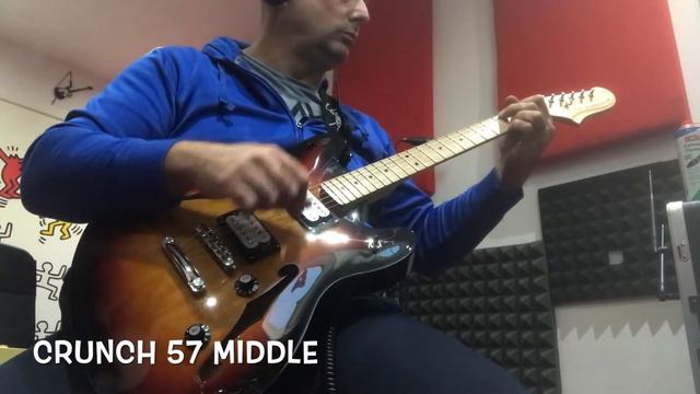 Squier Starcaster original pickup vs Seymour Duncan sh1 57 set смотреть онлайн