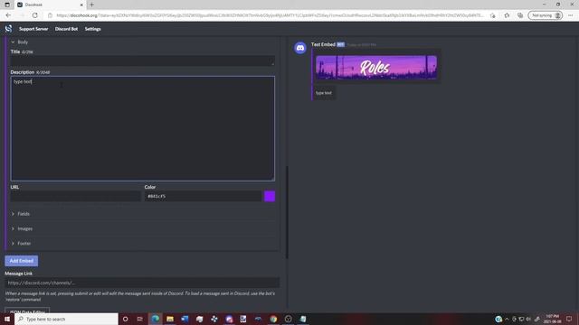 How to make Embedded messages on Discord смотреть онлайн