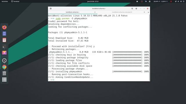 Cara Install phpmyadmin di Manjaro Linux Arch dengan NGINX webserver смотреть онлайн