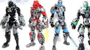 20 НЕВЕРОЯТНЫХ ЛЕГО САМОДЕЛОК из БИОНИКЛ ДЕТАЛЕЙ!