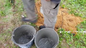 Установка столбов для забора своими руками