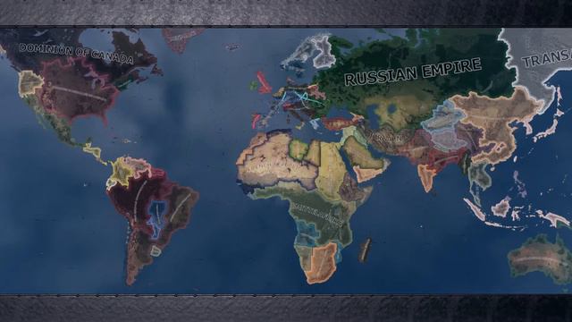 HOI4. Кайзер-Рейх. Timelaps