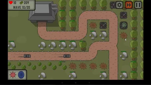 Tactic Defense Level 5 tower defence walkthrough смотреть онлайн