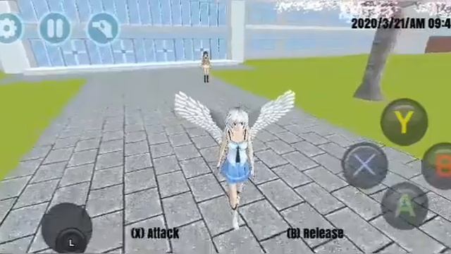 Играю в игру  High School 2018.