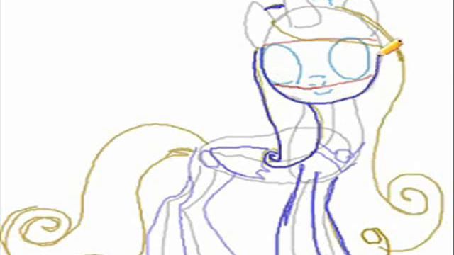 Самый 1 Рисунок Пони(Каденс)Не судите Строго смотреть онлайн