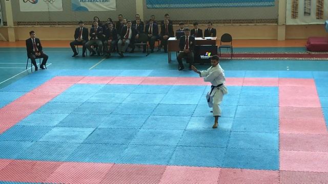 Чемпионат Республики Казахстан 2018- г.Орал. Хидриев Илез ката Gojushiho Sho смотреть онлайн