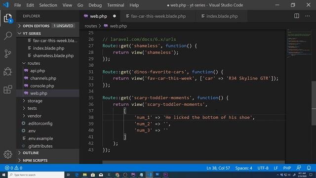 Laravel 6.x 2020 - Part 7: Pass Multiple Params to View смотреть онлайн