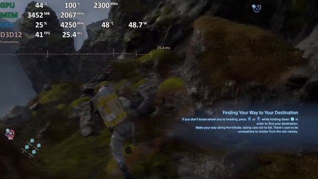 Death Stranding on Ryzen 3 5300G Vega 6 OC with FidelityFX & DirectX 12 смотреть онлайн