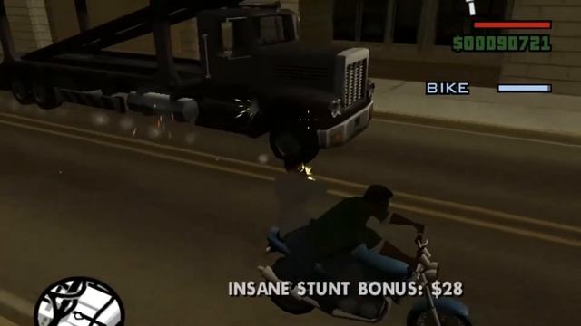 GTA San Andreas game play mission "JUST BUSINESS" смотреть онлайн