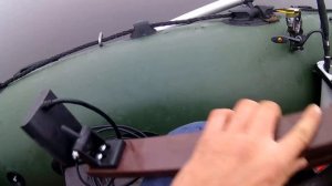 Самодельное крепление для датчика эхолота и покупной столик