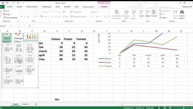 Excel Chart Draw excel chart easily in office 2013 смотреть онлайн