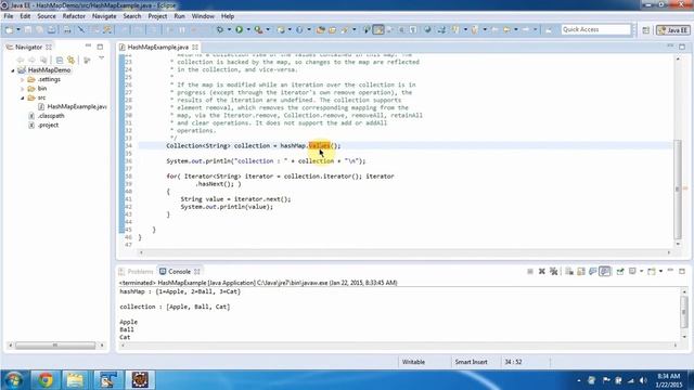 How to use values() method of HashMap to get all values from the HashMap? смотреть онлайн