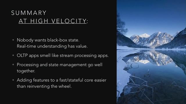 H-Store/VoltDB architecture vs. CEP systems and newer streaming architectures смотреть онлайн