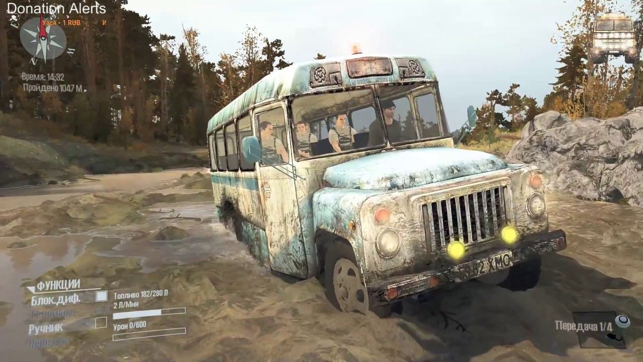 Spintires: MudRunner Тест Трансляции 2