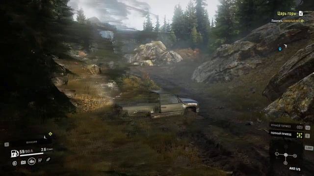 SnowRunner[PC]_прохождение #4 карта-Мичиган[Блэк-ривер]