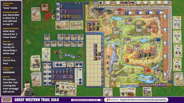 Great Western Trail - Solo Playthrough смотреть онлайн