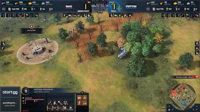 Wam vs PuppyPaw - Road to Red Bull Wololo - Open Weekly 3 ~ Age of Empires 4 смотреть онлайн