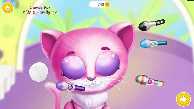 Kiki & Fifi Pet Hotel - My Virtual Animal House - Cute Pet Care - Pet Style Makeover Games For Kids смотреть онлайн