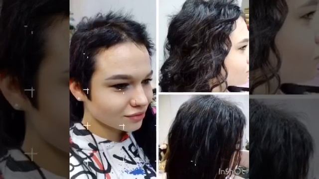 Галерея работ студии "LockOnHair". Наращивание волос на очень короткие волосы смотреть онлайн