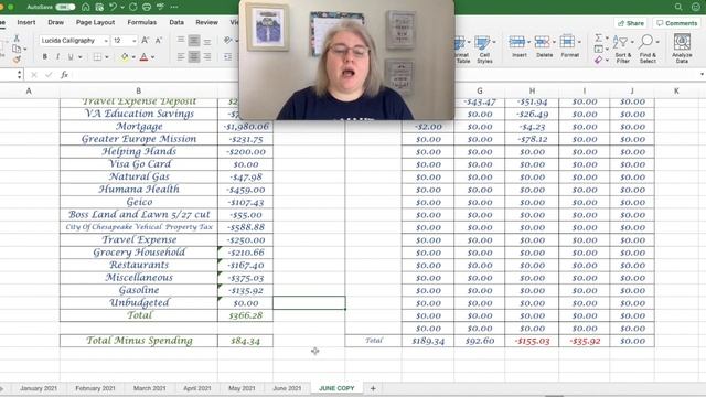 Excel Monthly Budget Spreadsheet || June 2021 смотреть онлайн