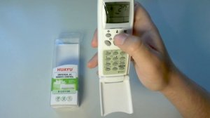 Обзор универсального пульта Huayu K-LG1108 для кондиционеров марки LG
