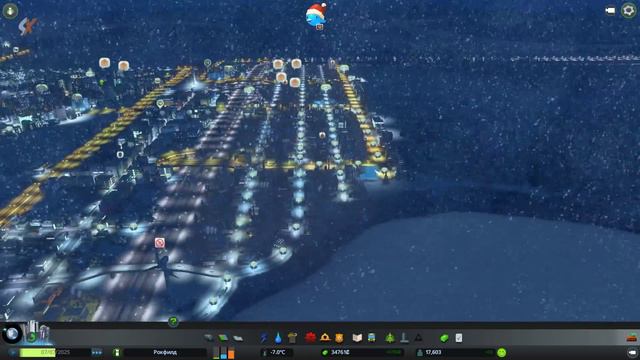 Тепло в метро - ч6 Cities: Skylines [dlc SnowFall] смотреть онлайн
