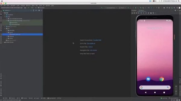 Lemonade app - Codelabs android - Unidad 1 - Parte 1