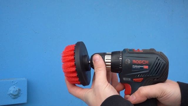 Какой инструмент нужен для чистки дома и автомобиля - набор щеток насадок на дрель и шуруповерт смотреть онлайн