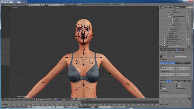 The Sims 4.Blender.Бертрис и Blender.Часть 2.Риг симочки. смотреть онлайн