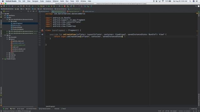 Customize DrawerLayout to open Fragment (Ecommerce #8) смотреть онлайн