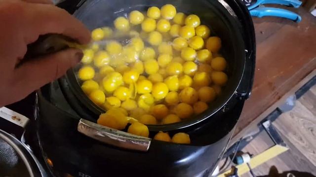 Острый соус из алычи. Часть 1. смотреть онлайн