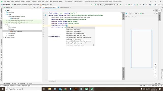Calendar View Android Studio Tutorial 2020 | Calendar in Android Studio | Project Bangla. смотреть онлайн