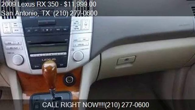 2009 Lexus RX 350 Base 4dr SUV for sale in San Antonio, TX 7 смотреть онлайн