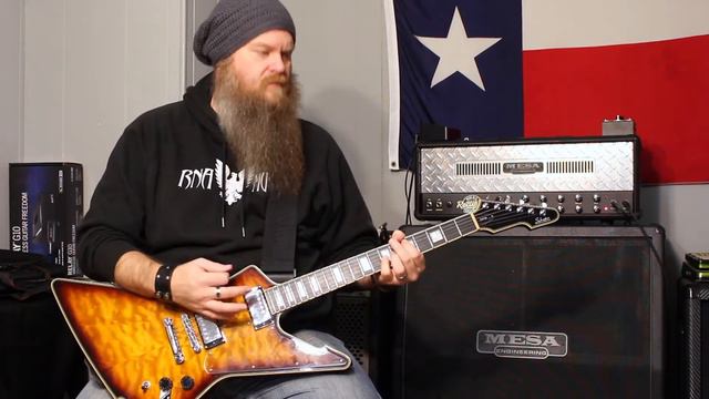 1 Riff a Day #12 Schecter E-1 Custom Guitar смотреть онлайн