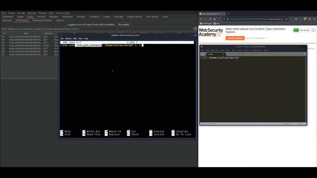 2. Web shell upload via Content -Type restriction bypass смотреть онлайн