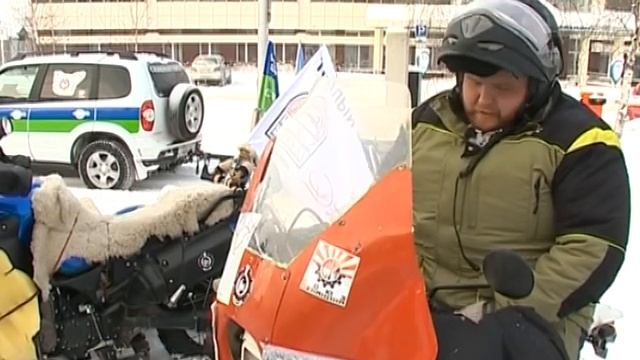 Зимняя мотоэкспедиция по обско-угорскому кольцу (Ханты-Мансийск) смотреть онлайн