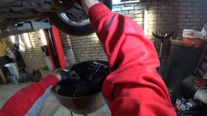 Corolla 180\17г.в.\80000км.\1ZR-FE\2ZR-FE\Частичная замена жидкости вариатора с фильтром.