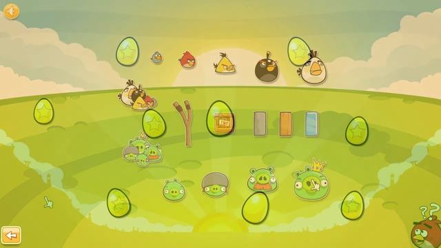 Angry Birds Poached Eggs and Mighty Hoax Golden Eggs Walkthrough смотреть онлайн