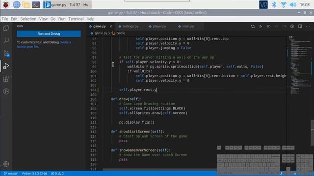 Tutorial 37.17 - Making it more like Hunchback (PyGame Python) смотреть онлайн