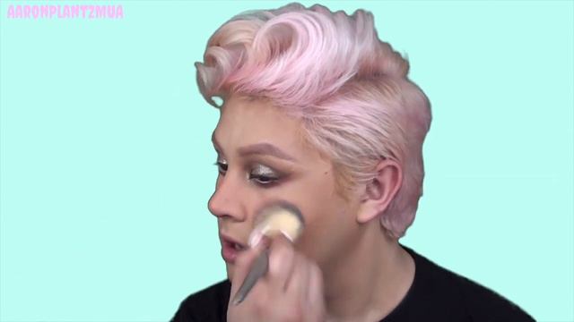 Natch Snatch Speckled Egg Faux Freckle Makeup Tutorial | ♥ Aaron Plantz ♥ смотреть онлайн