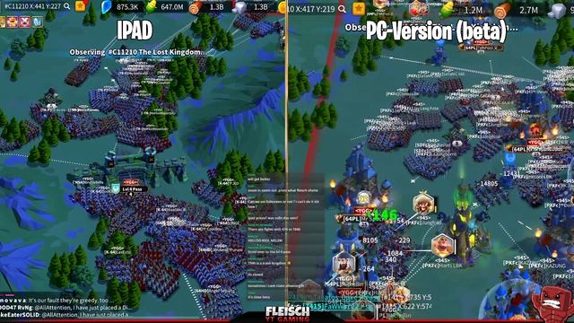 ROK-PC Version (beta) Test Summary & comparing with iPad! - Rise of Kingdoms ROK Fleisch смотреть онлайн