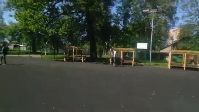 Моноколесо - #обучение работа руками на ходу смотреть онлайн