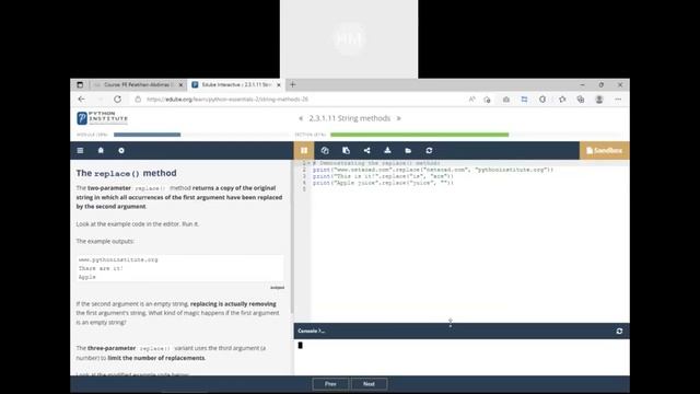 Python Essential 2 : Module 2 - String, Method Pada String dan List - Exceptions смотреть онлайн