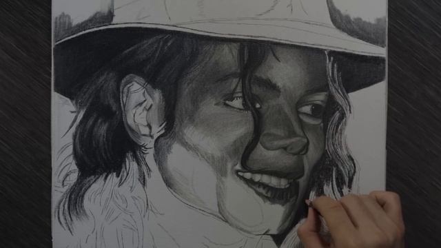 Drawing Michael Jackson :) / Рисуем Майкла Джексона смотреть онлайн