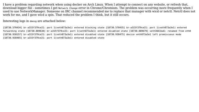 Unix & Linux: Docker restarts network on Linux смотреть онлайн